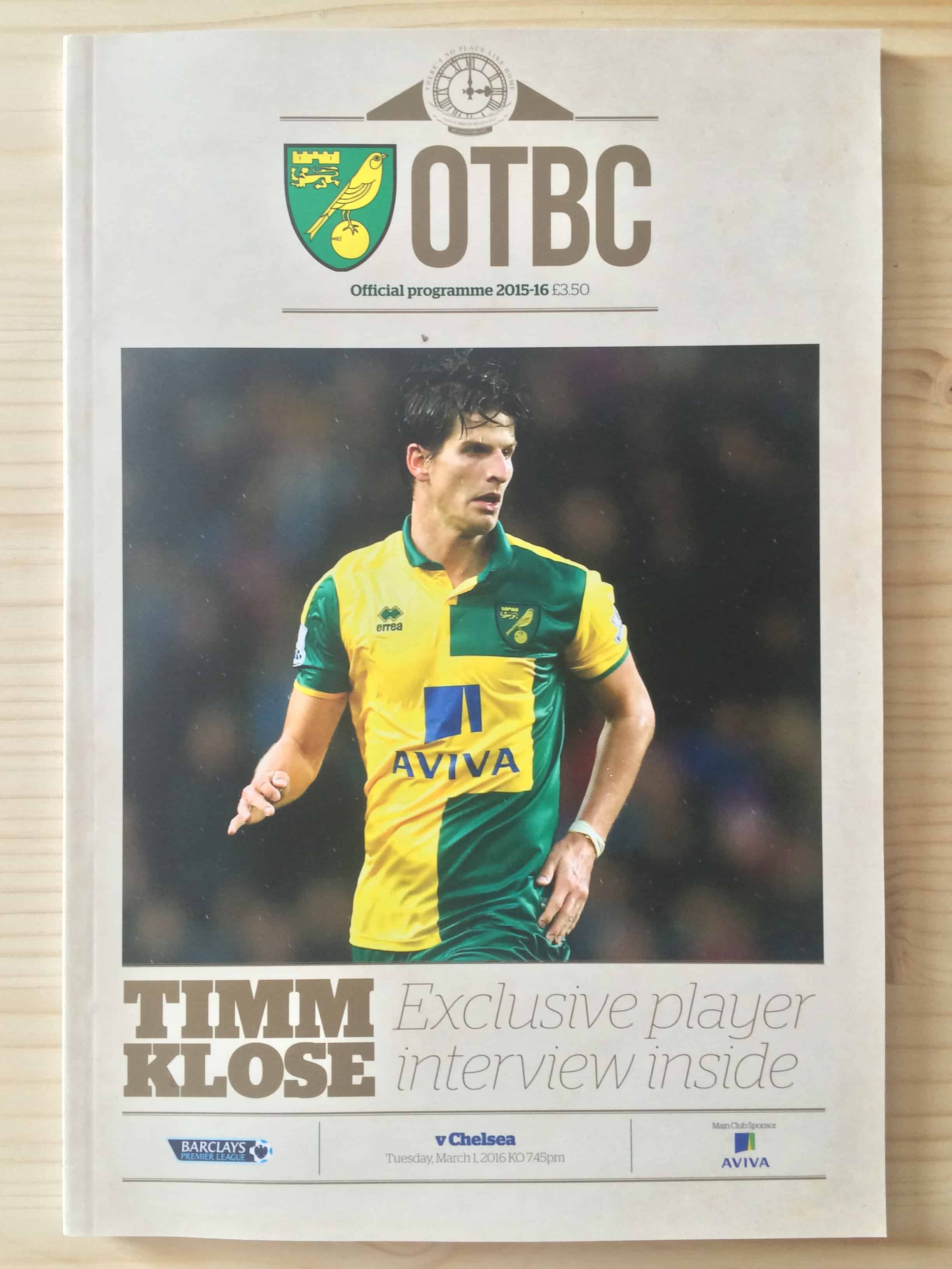 Norwich City FC v Chelsea FC